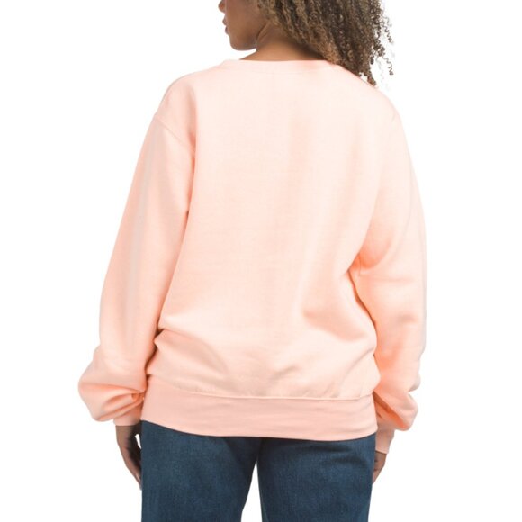 PACIFIC & CO Apricot Ghost Christmas Crew Neck Sweatshirt - Picture 2 of 2